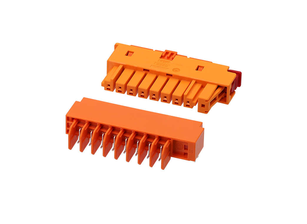 4501 Series 4.50mm Pitch(.177''）高壓側(cè)扣線對板連接器