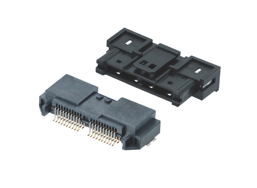 1044 Double Row Series 1.00mm Pitch (.039＂) FPC連接器